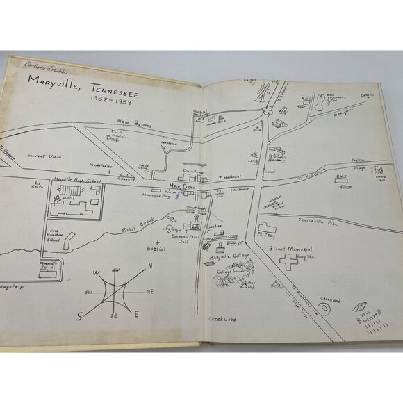 1959 Appalachian Yearbook Maryville High School Rebels Vintage Tennessee - Picture 2 of 8